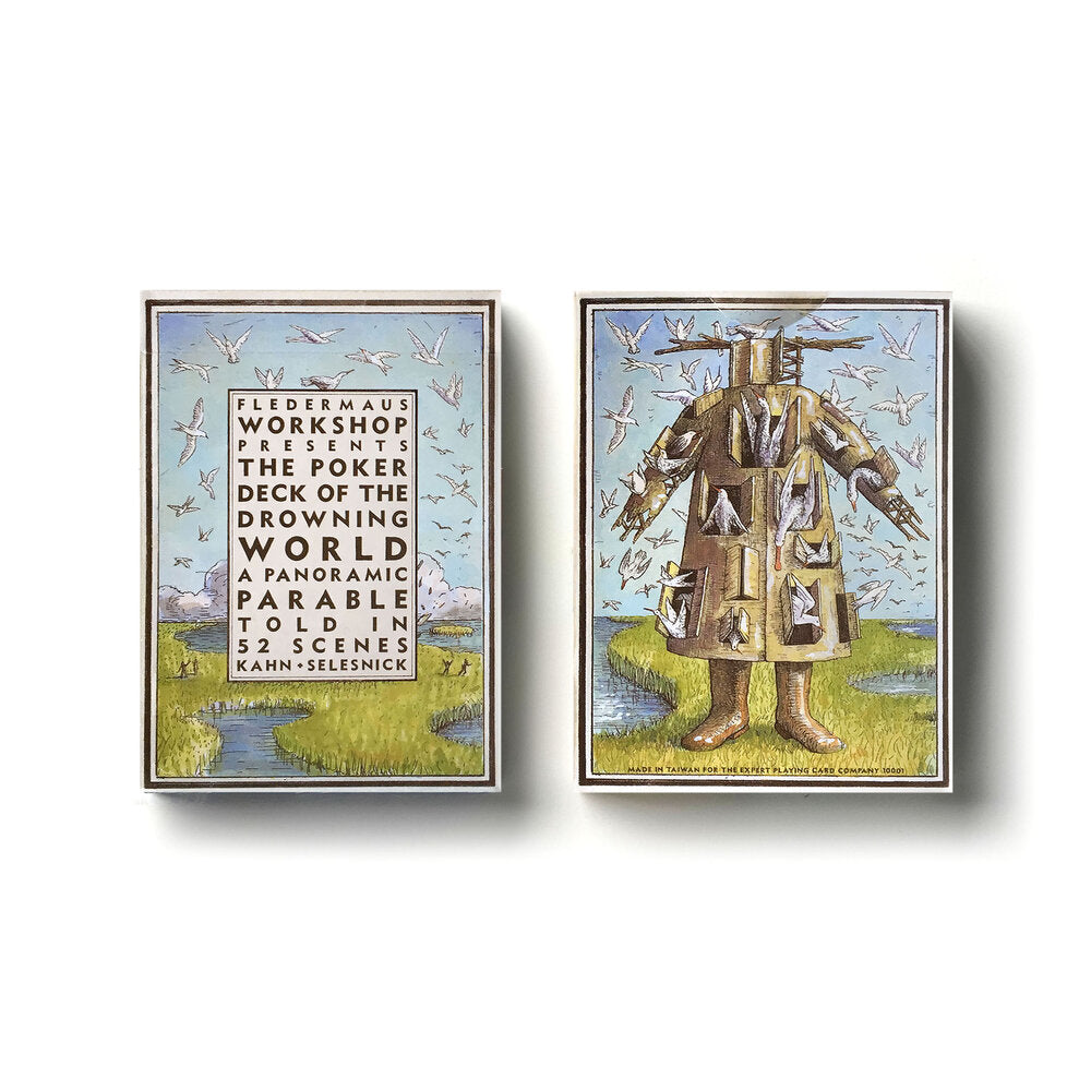 THE DROWNING WORLD POKER DECK