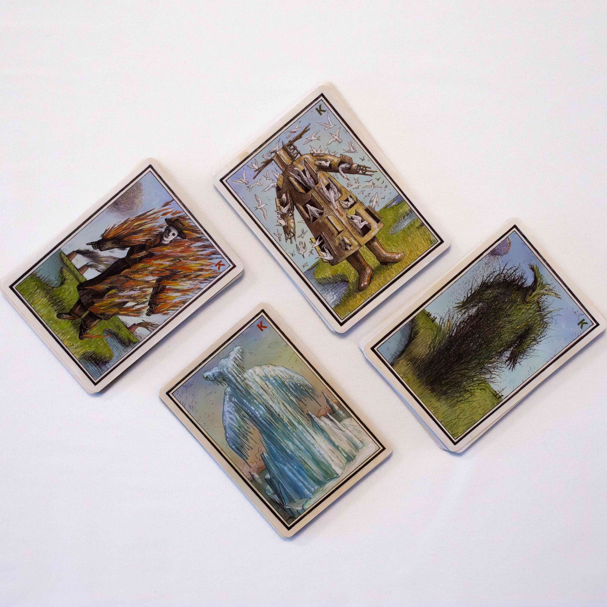 THE DROWNING WORLD POKER DECK