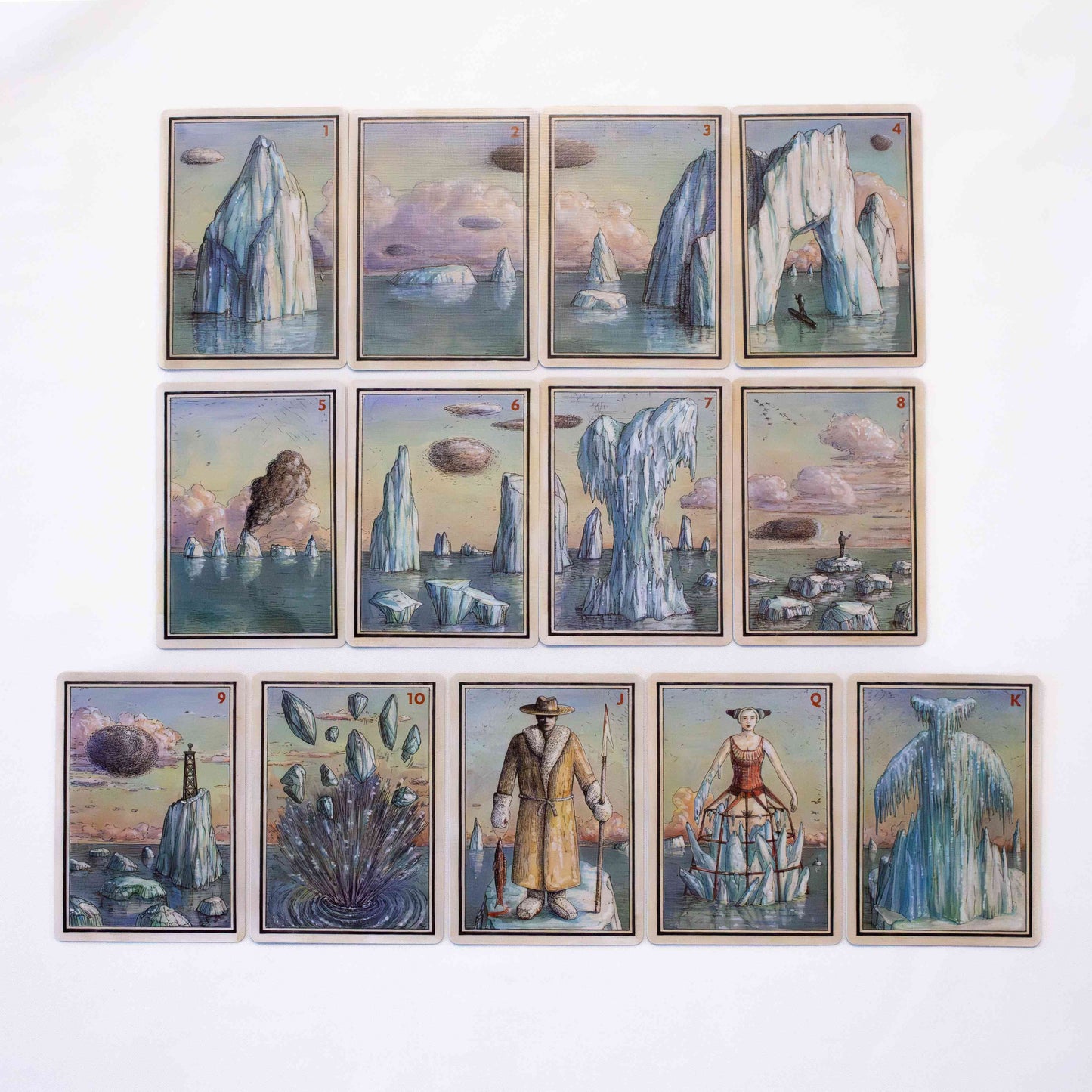 THE DROWNING WORLD POKER DECK