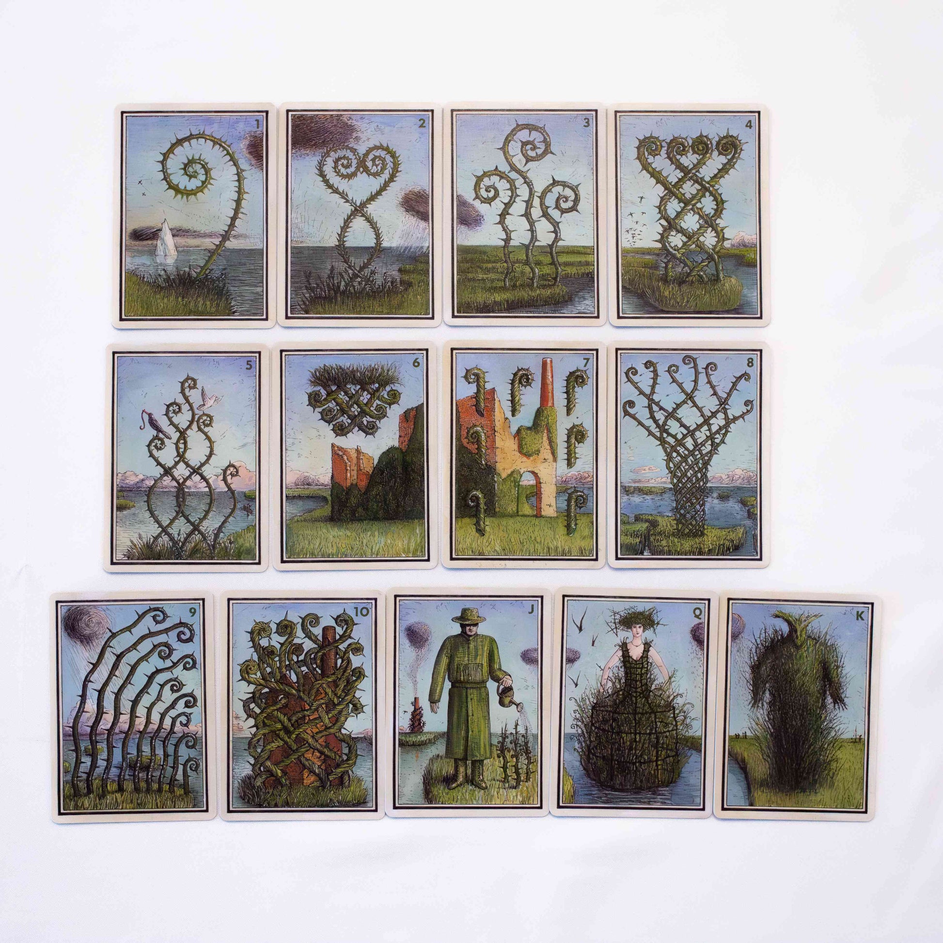 THE DROWNING WORLD POKER DECK