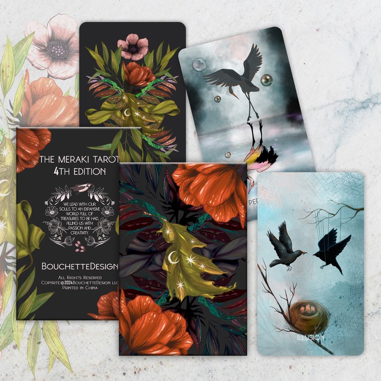 THE MERAKI TAROT BouchetteDesign