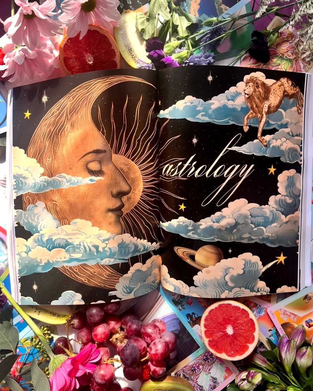 The Fertile Void Tarot & Illuminated Magazine by Devany Amber Wolfe