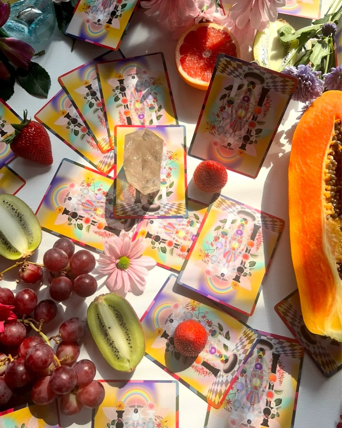 The Fertile Void Tarot & Illuminated Magazine by Devany Amber Wolfe