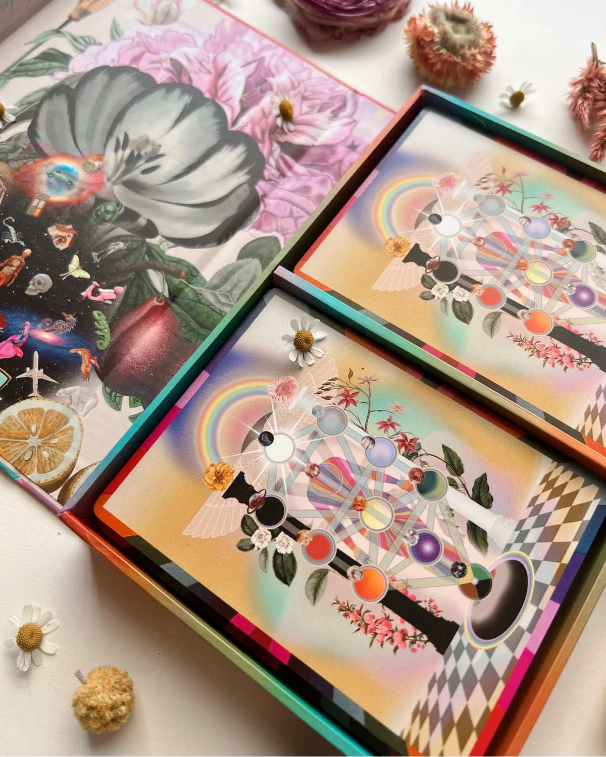  The Fertile Void Tarot & Illuminated Magazine by Devany Amber Wolfe