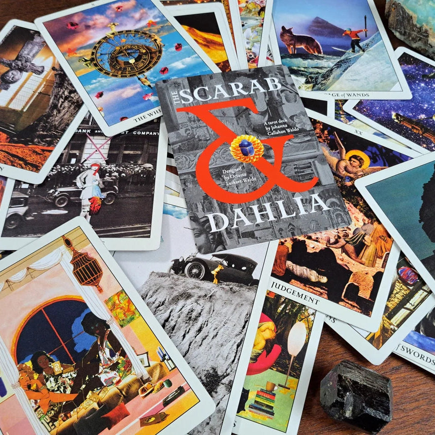 The Scarab & Dahlia Tarot by Coastal Ghost