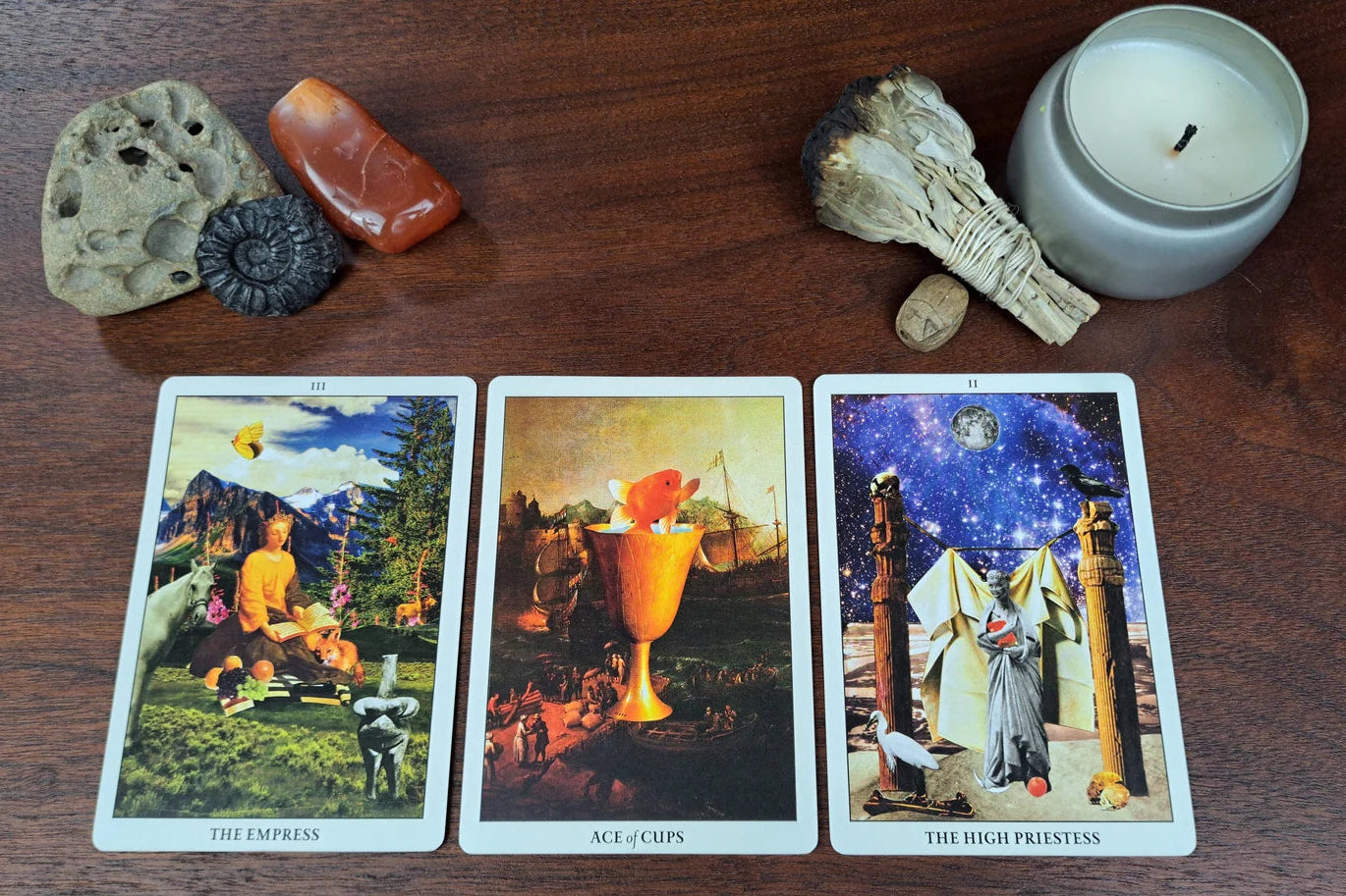 The Scarab & Dahlia Tarot by Coastal Ghost
