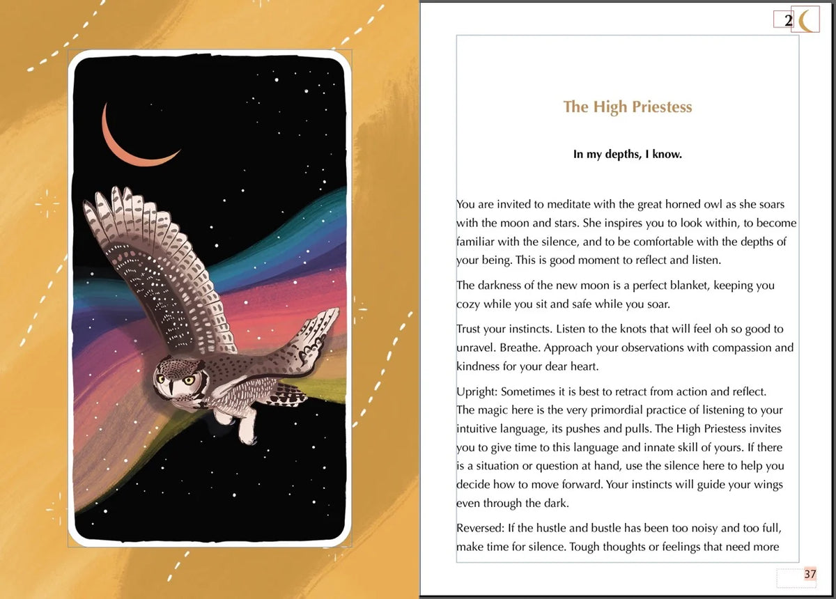 The Gentle Tarot Guidebook by Mari in the Sky