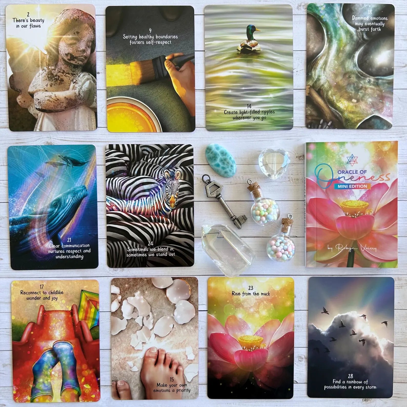 The Oracle of Oneness by Robyn Voisey - Soulstice Healing - Mini Edition