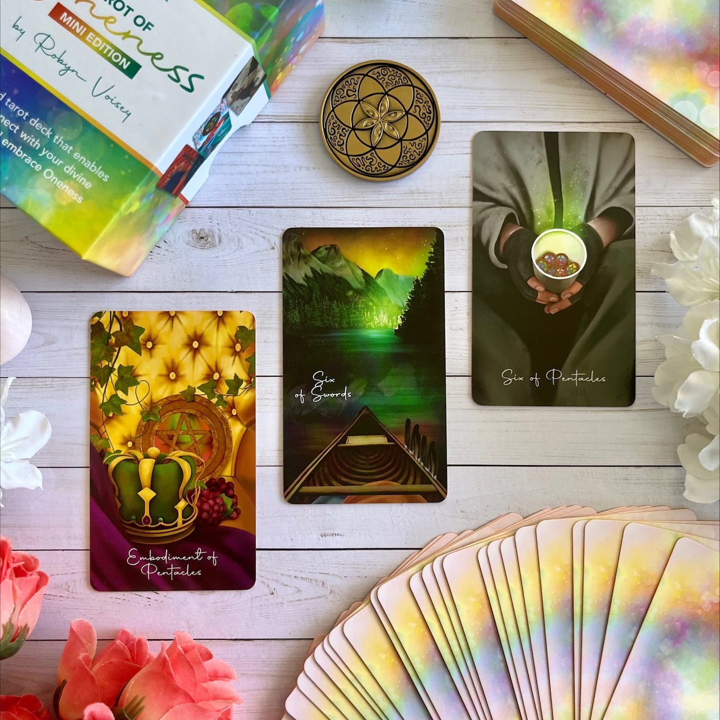 The Tarot of Oneness by Robyn Voisey - Soulstice Healing - Mini Ed.