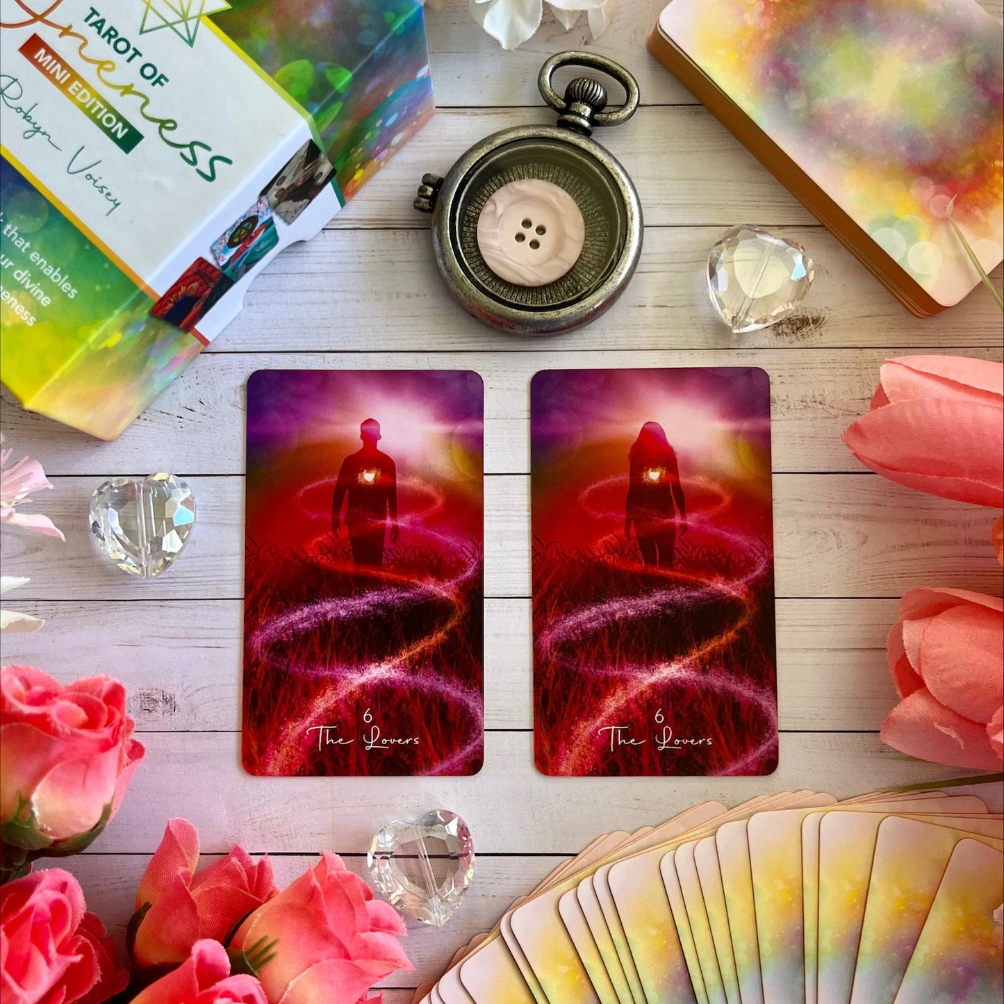 The Tarot of Oneness by Robyn Voisey - Soulstice Healing - Mini Ed.