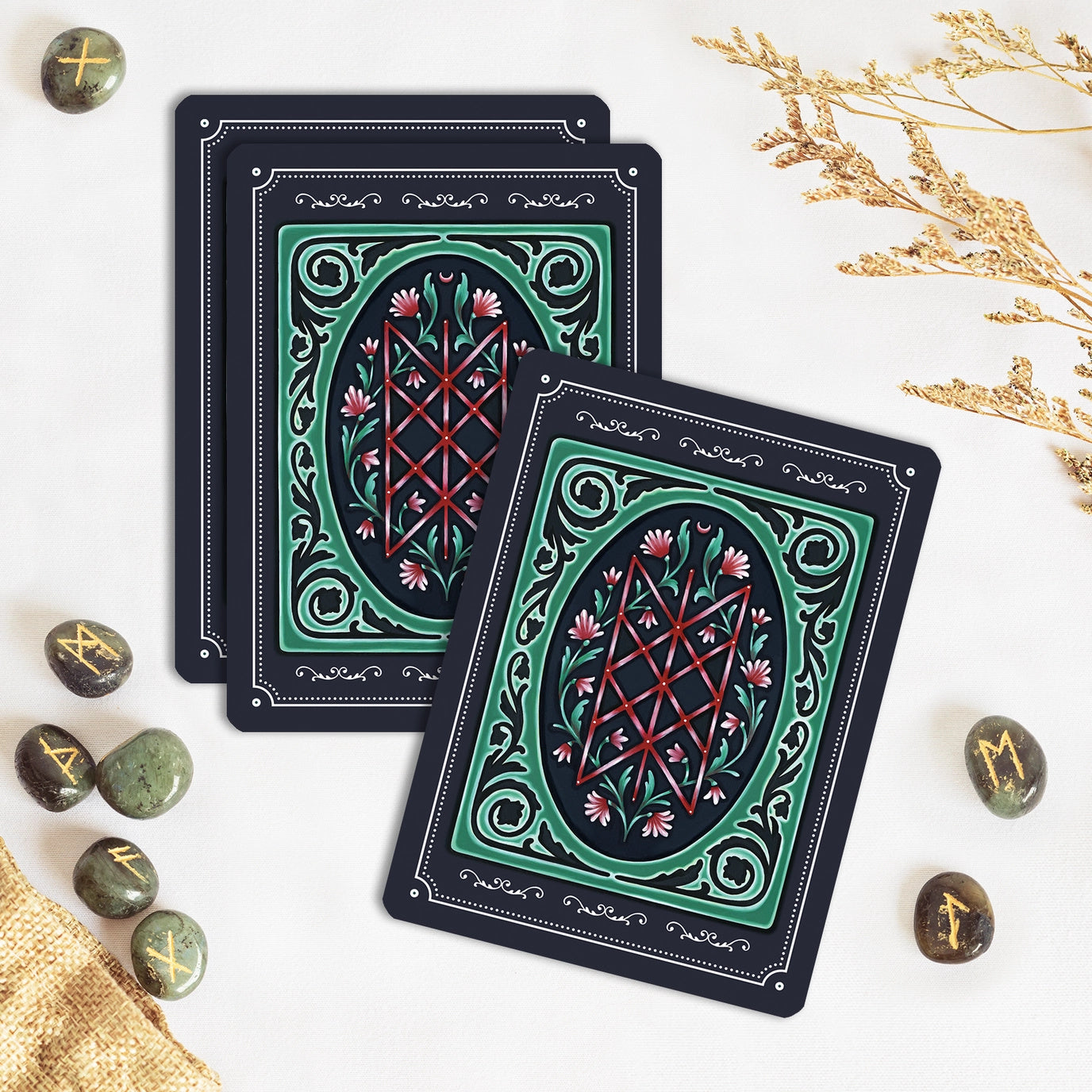 WEIRD WEAVINGS ORACLE - RUNE YULE DECK