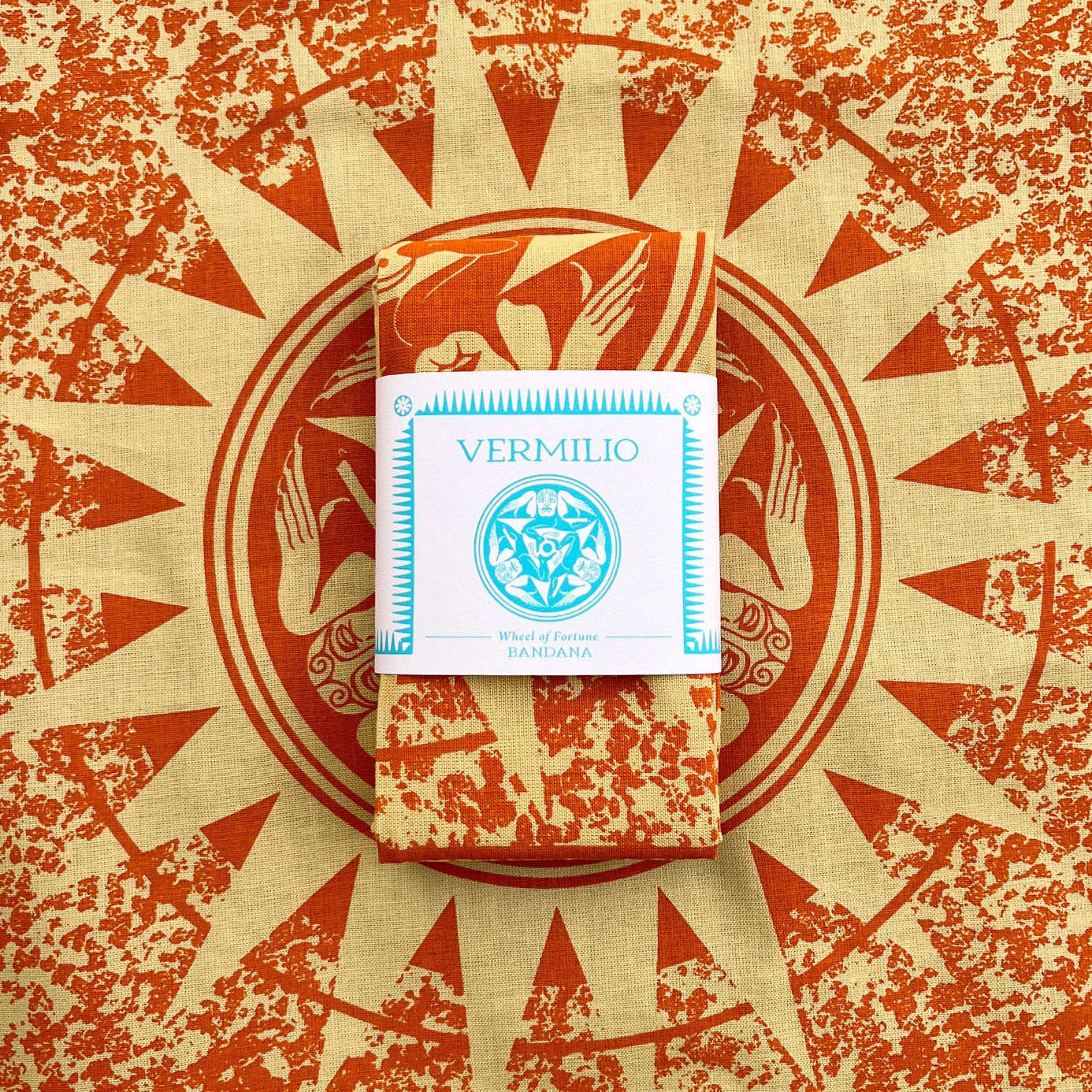 WHEEL OF FORTUNE TAROT CLOTH