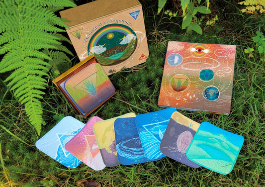 Embodied Ecosystems Tarot-Oracle Deck & Guidebook by Rachael Amber