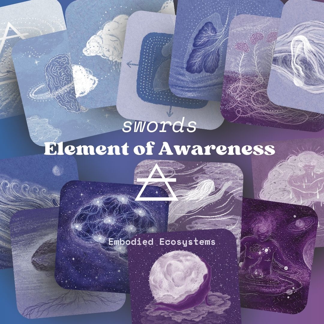 Embodied Ecosystems Tarot-Oracle Deck & Guidebook by Rachael Amber